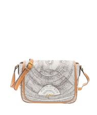 GATTINONI PLANETARIUM Borsa a tracolla con flap ink sepia/lt tan - Borse Donna - 1