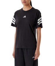 ADIDAS FUTURE ICONS T-Shirt in cotone black - T-shirt e Top Donna - 1