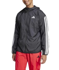 ADIDAS 3 STRIPES Giacca sportiva con cappuccio black - Giacche Uomo - 1