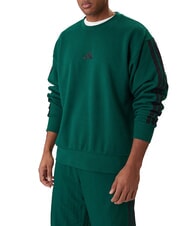 ADIDAS 3 STRIPES Felpa green - Felpe Uomo - 1