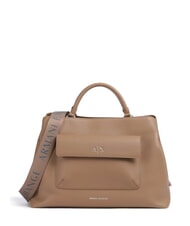 ARMANI EXCHANGE NICOLE Borsa a mano con tasca e tracolla - Borse Donna