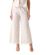 GUESS CELESTE Pantaloni sangallo pale pearl - Pantaloni Donna - 1