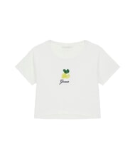GUESS KID Maglietta in cotone purwhite - T-shirt Bambino - 1