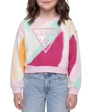 GUESS KID Felpa Bambina, in cotone tropical fantasy - Felpe Bambini - 1