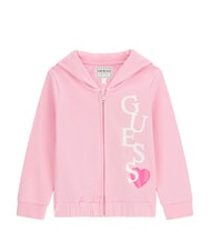 GUESS KID Felpa full zip blooming azalea - Felpe Bambini - 1