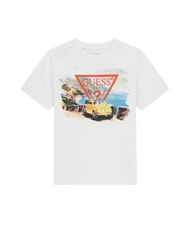 GUESS KID T-Shirt con stampa purwhite - T-shirt Bambino - 1