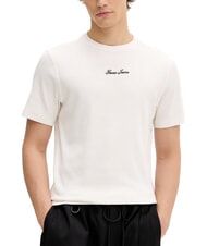 GUESS JEANS RIBBED Maglietta in cotone - T-shirt Uomo