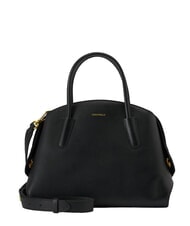 COCCINELLE TYLDE SOFT Borsa a spalla con tracolla, in pelle Nero - Borse Donna - 1