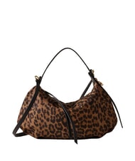 BORBONESE PRIVE M Borsa a spalla, con tracolla corteccia - Borse Donna - 1