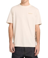 TIMBERLAND MAGNET T-shirt a maniche corte, puro cotone vintage white - T-shirt Uomo - 1