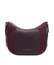 PIQUADRO LYRA Borsa a tracolla bordeaux 2 - Borse Donna - 1