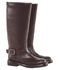 GAUD&Igrave; LOLA Stivali in pelle coffee - Scarpe Donna - 1