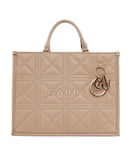 GAUD&Igrave; LETIZIA Shopping bag con charm Nude - Borse Donna - 1