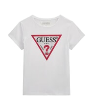 GUESS KIDS T-shirt maniche corte con strass - T-shirt Bambino