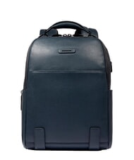 PIQUADRO MODUS SPECIALE Zaino porta PC 14", in pelle blu - Zaini da lavoro porta PC - 1