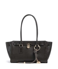 MICHAEL KORS HAMILTON MODERNE Borsa a spalla in pelle chocolate - Borse Donna - 1