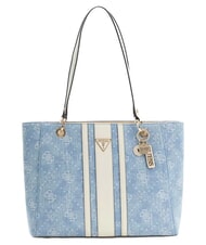 GUESS NOELLE 2 Borsa tote, doppio manico denim logo - Borse Donna - 1