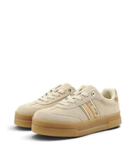 ALVIERO MARTINI PRIMA CLASSE GEO Sneakers in pelle beige/geo beige - Scarpe Donna - 1