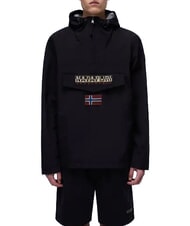 NAPAPIJRI RAINFOREST M SUM 3 Giacca con cappuccio e tasca frontale black 041 - Giacche Uomo - 1