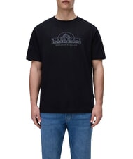 NAPAPIJRI SANDIR SS T-Shirt in cotone black beauty - T-shirt Uomo - 1