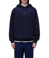 NAPAPIJRI B-ELEVATED LOGO H Felpa con cappuccio blu marine - Felpe Uomo - 1