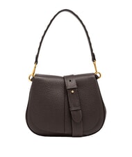GIANNI CHIARINI HELENA ROUND Borsa a spalla in pelle, con tracolla espresso - Borse Donna - 1