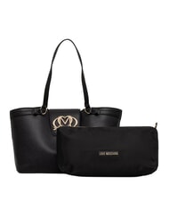 LOVE MOSCHINO OVAL FRIEZE Shopper con pochette - Borse Donna