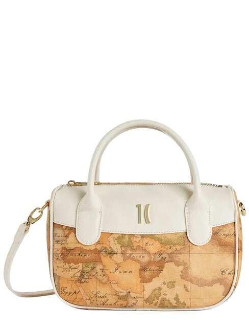 ALVIERO MARTINI PRIMA CLASSE HETRITAGE GEO Borsa bauletto a mano, con tracolla avorio - Borse Donna