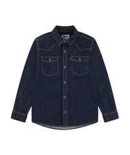 LEVI'S NEW BARSTOW Camicia a maniche lunghe dark hollow - Camicie - 1