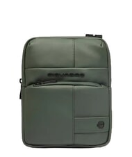 PIQUADRO WOLLEM Borsello in tessuto gommato VERDE - Tracolle Uomo - 1