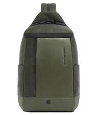 PIQUADRO W145 Zaino monospalla porta iPad 11" VERDE - Zaini Scuola & Tempo Libero - 1