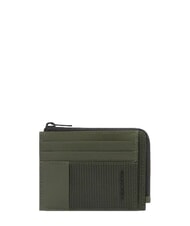 PIQUADRO W145 Porta carte a 6 scomparti VERDE - Portafogli Uomo - 1