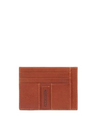 PIQUADRO W143 Portacard piatto in pelle CUOIO - Portafogli Uomo - 1