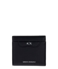 ARMANI EXCHANGE VIVIENNE Portafoglio medio compatto black - Portafogli Donna - 1