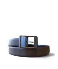 CALVIN KLEIN RECTANGULAR Cintura reversibile in pelle - Cinture