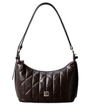 CALVIN KLEIN QUILTED SMALL Borsa a spalla delicioso/antique silver - Borse Donna - 1