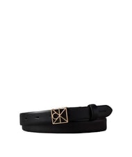 CALVIN KLEIN EMBLEM BUCKLE Cintura in pelle - Cinture