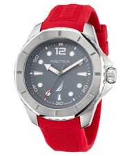 NAUTICA KOH MAY BAY Orologio al quarzo grigio e rosso - Orologi - 1