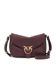 PINKO LOVE SATCHEL Mini Bag a tracolla borgogna-antique gold - Borse Donna - 1