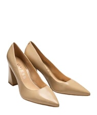 GUESS BARCHIE Decollete alte, in pelle BEIGE - Scarpe Donna - 1