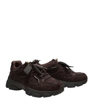 GUESS IRRINA Sneakers in pelle brown - Scarpe Donna - 1