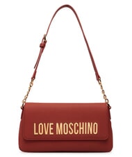 LOVE MOSCHINO BOLD LOVE Borsa a tracolla, regolabile ruggine - Borse Donna - 1