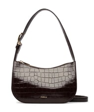FURLA SARA Borsetta a tracolla toni cioccolato - Borse Donna - 1