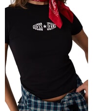 GUESS JEANS PRINT SLIM T-shirt slim a maniche corte - T-shirt e Top Donna