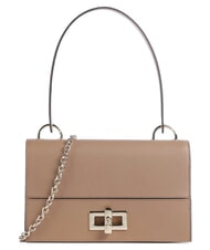 FURLA AMELIA Borsa in pelle a spalla, con tracolla toffee - Borse Donna - 1