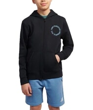 NEW BALANCE CIRCULAR LOGO Felpa Bambino, Full Zip - Felpe