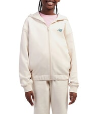 NEW BALANCE GRAPHIC Felpa Bambina, Full Zip - Felpe