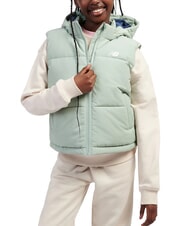 NEW BALANCE BAFFLE Smanicato con cappuccio - Giacche
