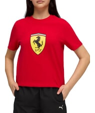 PUMA FERRARI T-shirt a maniche corte, in cotone - T-shirt