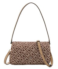 TOMMY HILFIGER TH JACQUARD Borsa a spalla tundra moss - Borse Donna - 1